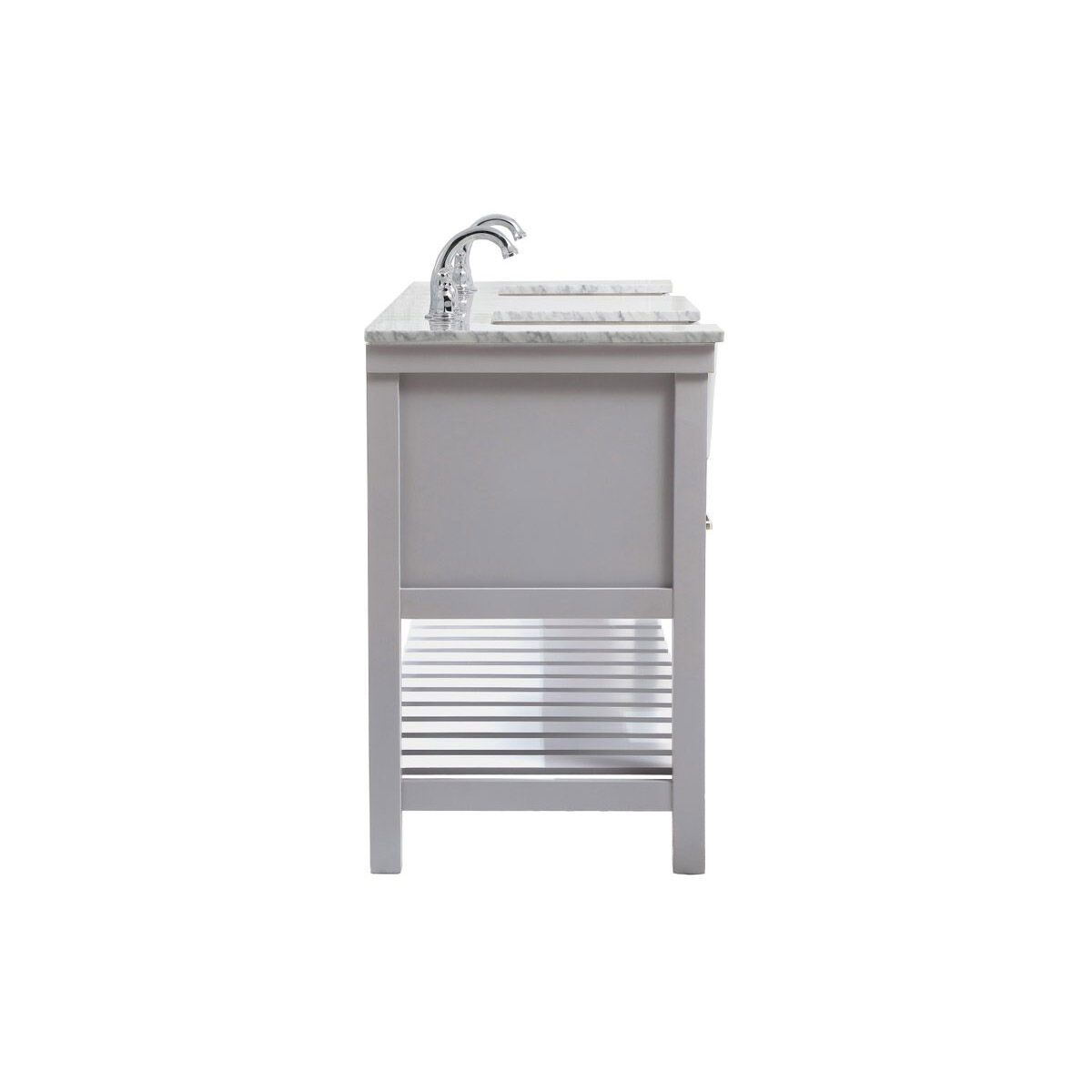 Clement 72 X 22 X 34 inch Grey Bathroom Vanity Cabinet