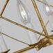 C&M by Chapman & Myers Beatrix 4 Light 22 inch Antique Gild Lantern Pendant Ceiling Light