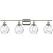 Ballston Small Waverly LED 36 inch Polished Nickel Bath Vanity Light Wall Light, Ballston