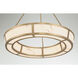 Velaris LED 24 inch Legacy Brass Pendant Ceiling Light