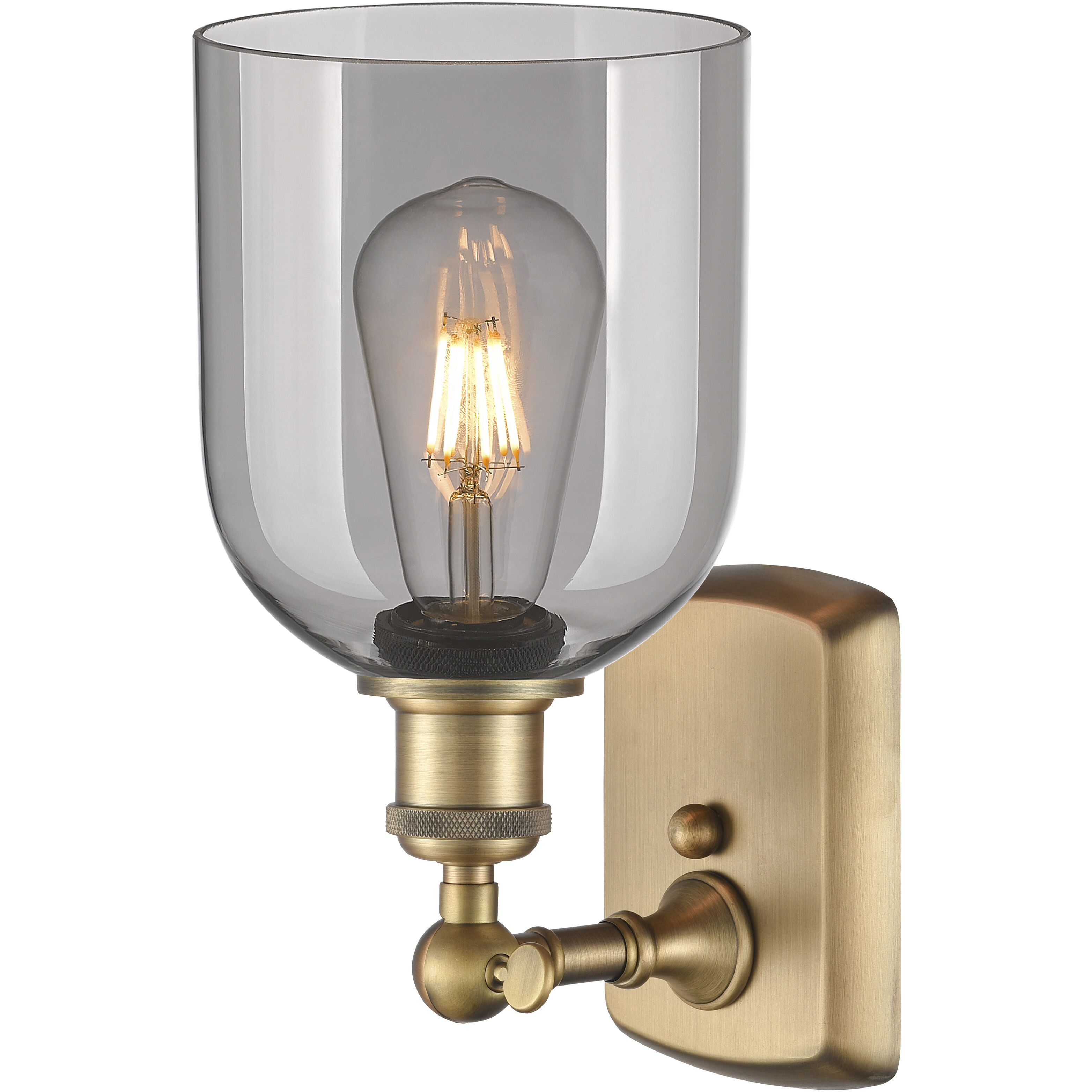 Ballston Bella 1 Light 5.5 inch Brushed Brass Sconce Wall Light