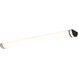 Glamour LED 48.98 inch Black Bath Vanity Light Wall Light