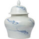 Koi 17.9 X 14 inch Vase