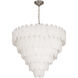 Serena 25 Light 30.8 inch Satin Nickel Chandelier Ceiling Light