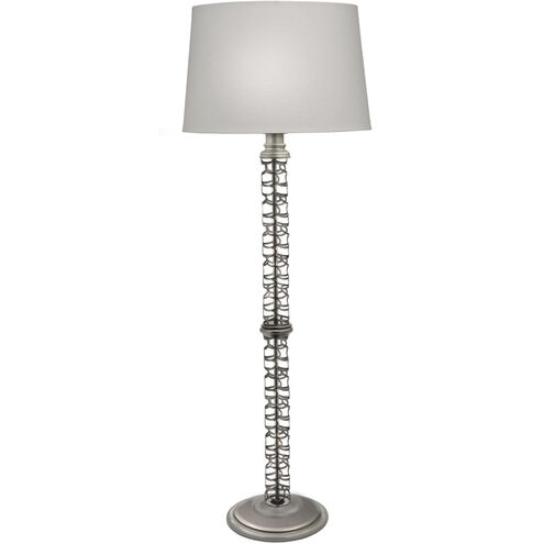 Ellie 61 inch 150.00 watt Silver Floor Lamp Portable Light