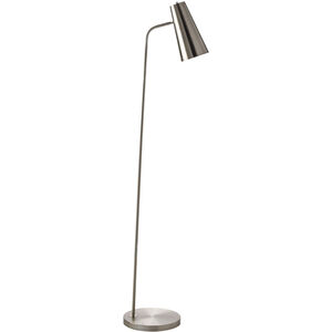 Tanner 65.5 inch 40 watt Metallic - Nickel Task Floor Lamp Portable Light