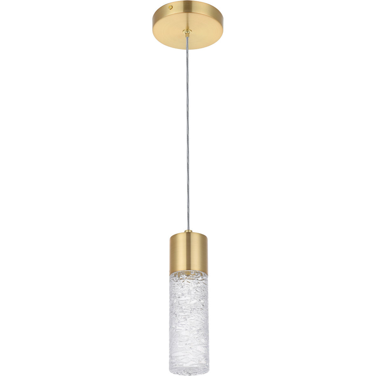 Constellation LED 4.72 inch Gold Pendant Ceiling Light