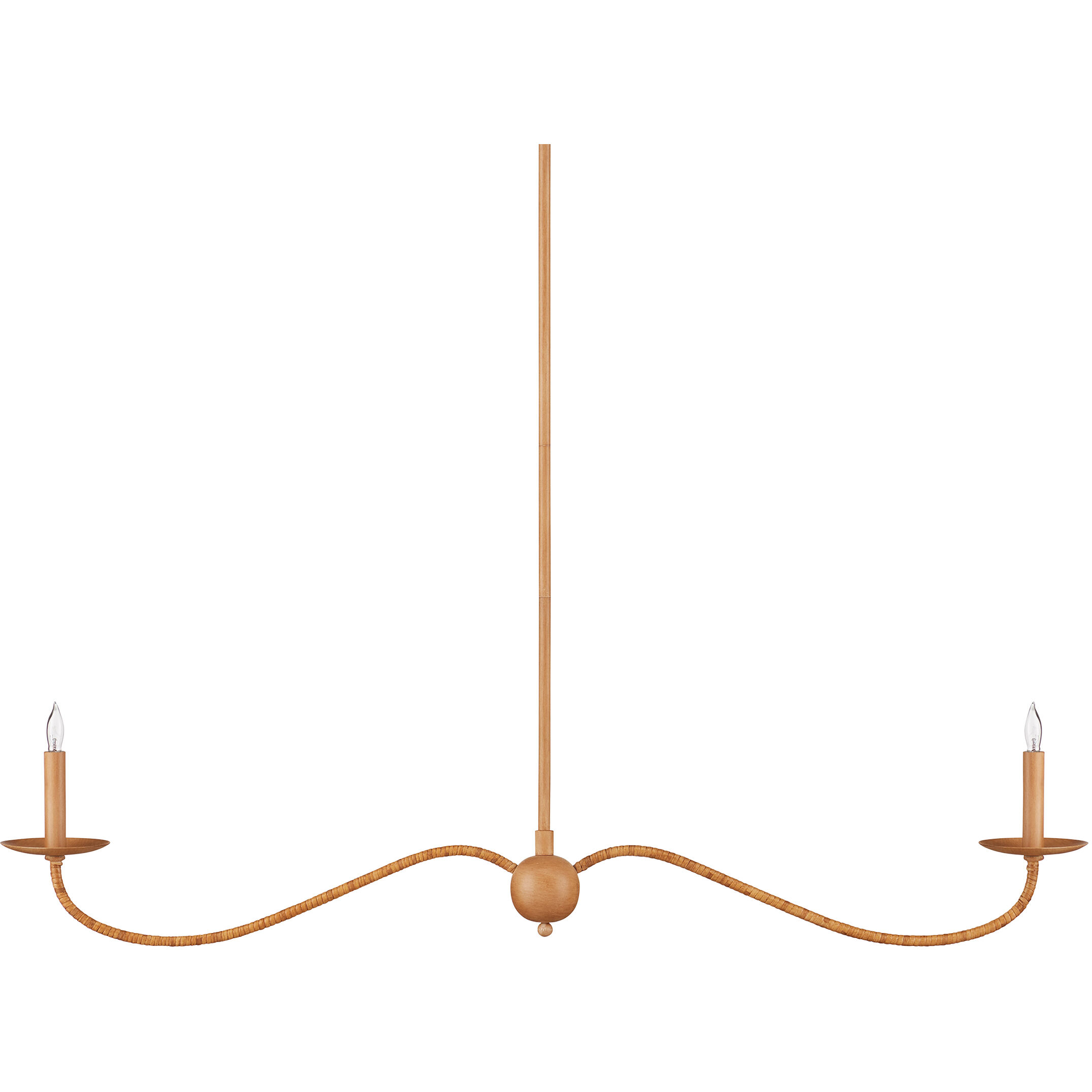 Saxon Linear Chandelier Ceiling Light