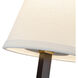 Alora Mood Sloan 3 Light 30 inch Brushed Gold and White Linen Chandelier Ceiling Light