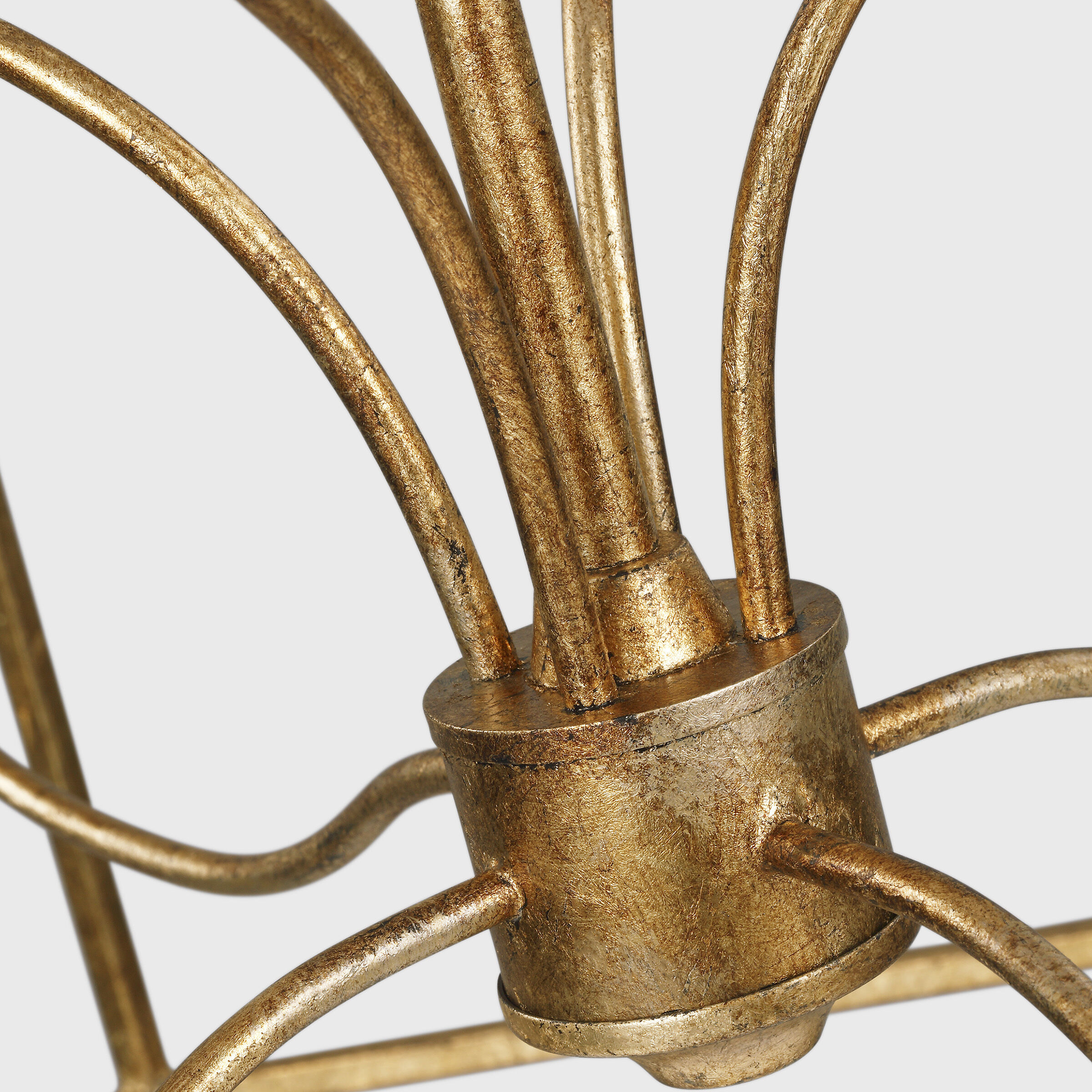 AH by Alexa Hampton Bantry House 8 Light 29 inch Antique Gild Lantern Pendant Ceiling Light