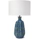 Antigua 26.75 inch 100.00 watt Blue Table Lamp Portable Light