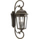 Verdae 3 Light 31 inch Antique Bronze Outdoor Wall Lantern, Large, Design Series