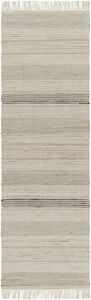 Trabzon 96 X 30 inch Taupe Rug, Runner