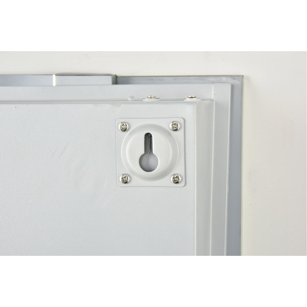 Elixir Silver Lighted Mirror Cabinet