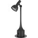 Allanson 23 inch 8 watt Charcoal Grey Desk Lamp Portable Light