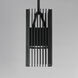 Rampart LED 5.5 inch Black Outdoor Pendant