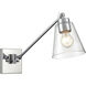 East Point 17 inch 60 watt Polished Chrome Swingarm Sconce Wall Light