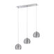 La Cage 3 Light 27 inch Chrome Pendant Ceiling Light