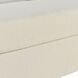 Austin Allen James 37.5 X 37.5 inch Cream and Clear Coffee Table