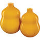 Chloe 9 X 6.75 inch Peking Double Gourd Vase, Small