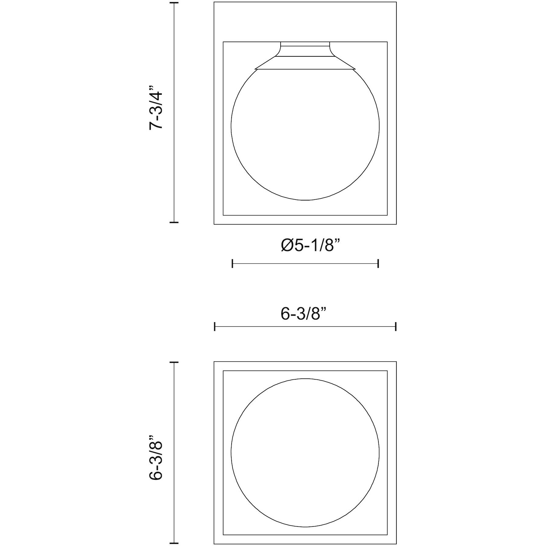 Amelia 1 Light 6.38 inch Aged Gold Bath Vanity Wall Light in Aged Brass