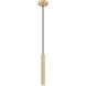 Forest LED 4.75 inch Modern Gold Pendant Ceiling Light