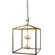 New Traditional 8 Light Old Gold Pendant Ceiling Light in Large