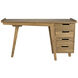 Kennedy 56.5 X 23.5 inch Natural Desk