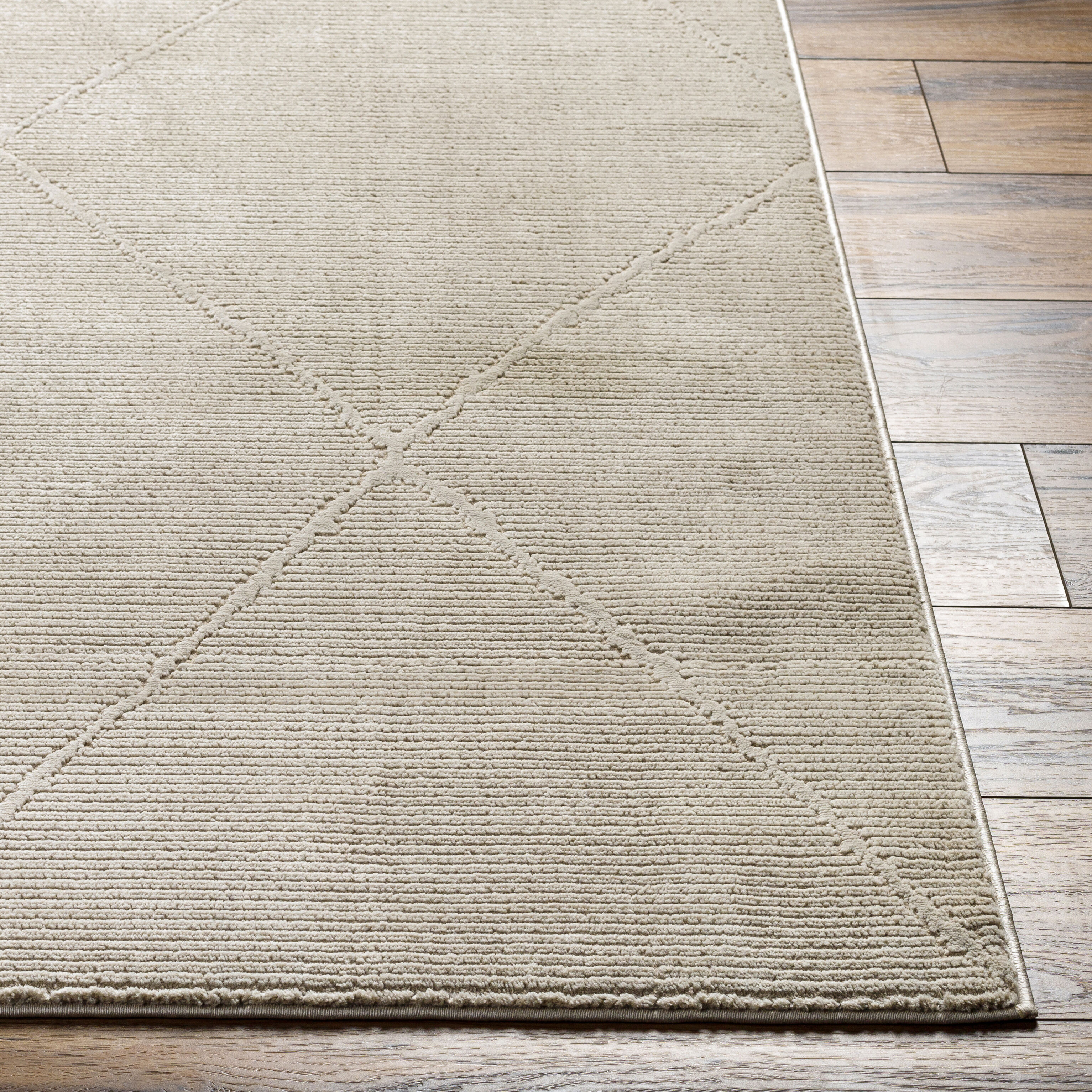 Alder 84 X 59 inch Taupe Rug, Rectangle