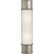 Chapman & Myers Oxford 2 Light 4.25 inch Antique Nickel Bath Sconce Wall Light
