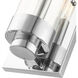Hillcrest 1 Light 12 inch Polished Chrome Outdoor ADA Wall Lantern