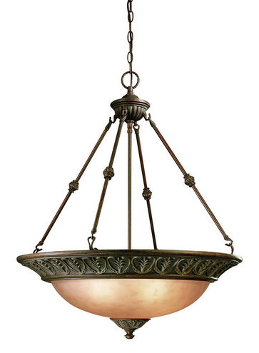Geneva 3 Light 29.25 inch Sante Fe Pendant Ceiling Light