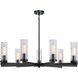 Weaver 9 Light 36 inch Black Pendant Ceiling Light