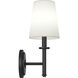 Kleine 1 Light 5.75 inch Black Wall Sconce Wall Light