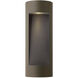 Luna LED 24 inch Bronze Outdoor Wall Mount Lantern, Large