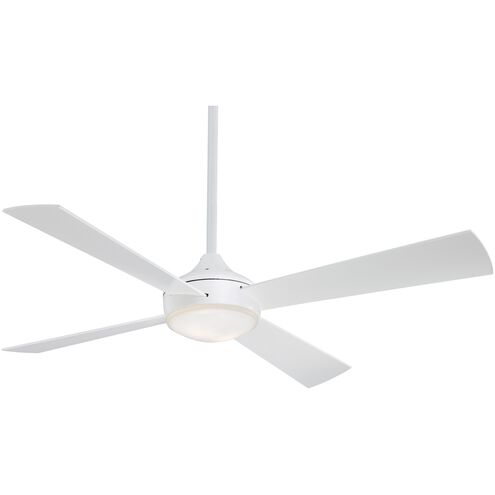 Aluma 52 inch Flat White Ceiling Fan