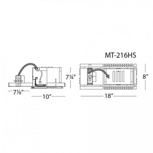 WAC GY5.3 White Recessed Lights