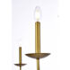 Cohen 6 Light 30 inch Brass Pendant Ceiling Light