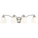 Somerville 4 Light 30 inch Brushed Nickel Bath Vanity Wall Light