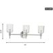 Thom Filicia Hartley 3 Light 24 inch Polished Nickel Bath Vanity Wall Light