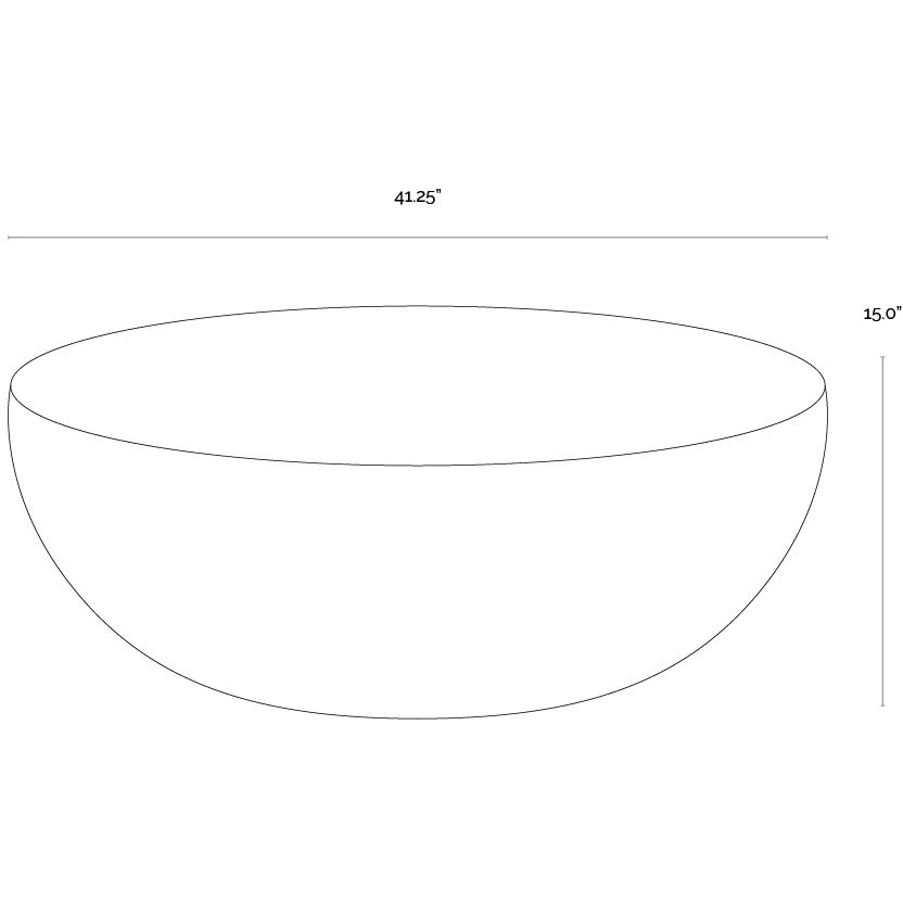 Cale 41.25 X 15 inch Antique Bronze Outdoor Coffee Table