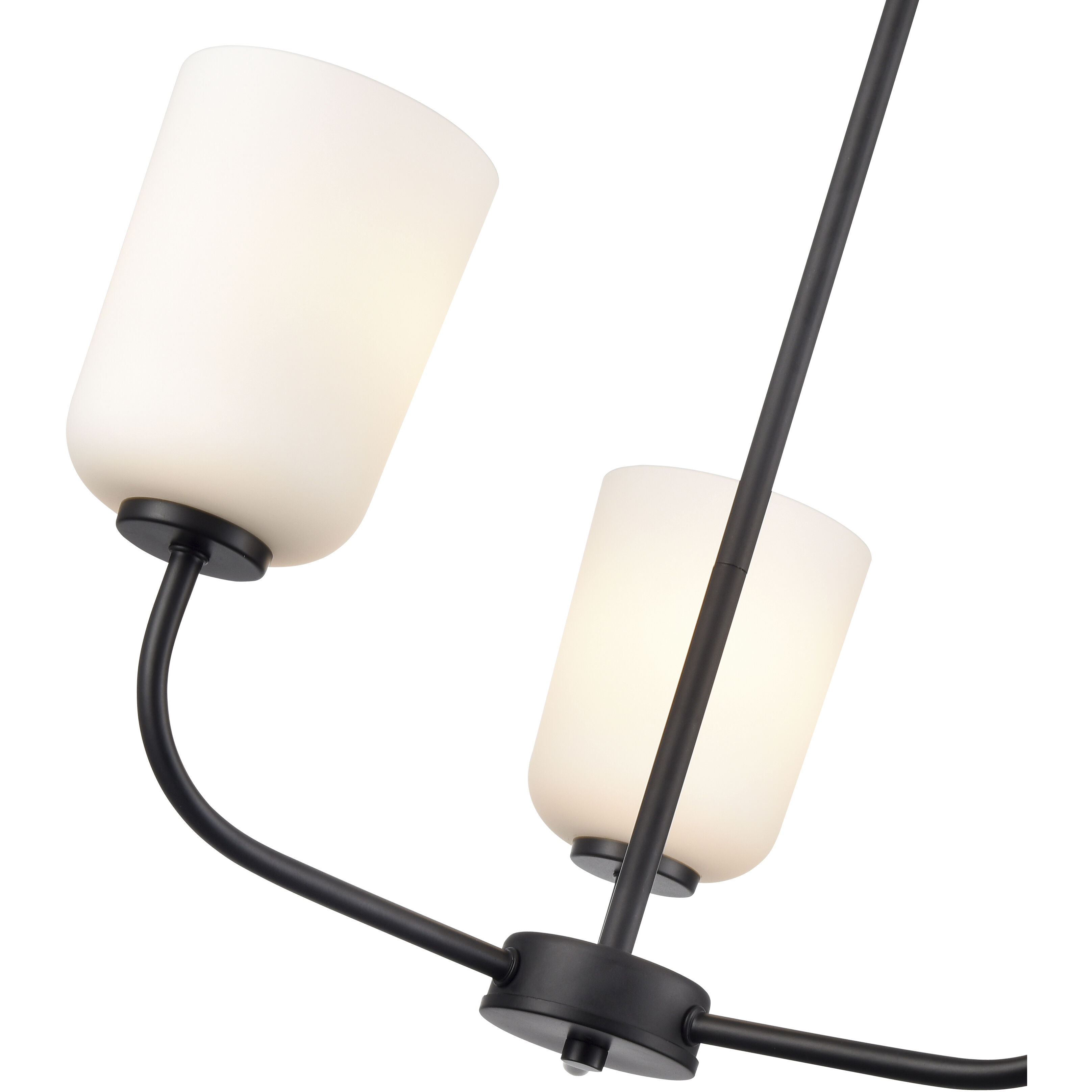 Laphia 3 Light 21 inch Matte Black Chandelier Ceiling Light