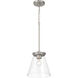 Connell 1 Light 10 inch Brushed Polished Nickel Pendant Ceiling Light