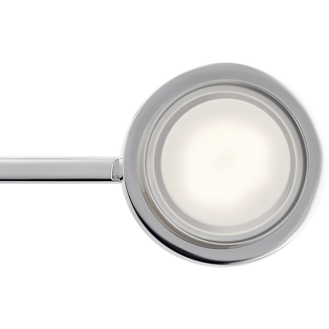 Harlaw LED 30.75 inch Chrome Bathroom Vanity Light Wall Light, 4 Arm