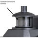 Freeport Textured Black Outdoor Motion Sensor