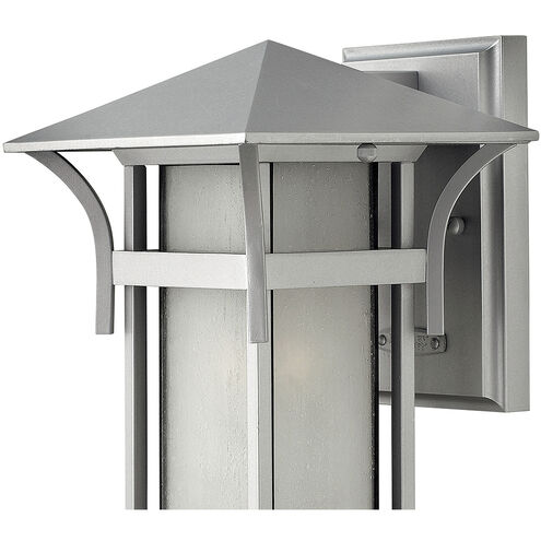 Estate Series Harbor Outdoor Wall Mount Lantern in Titanium, Small