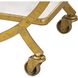 Ring Gold with Antique Silver Bar Cart