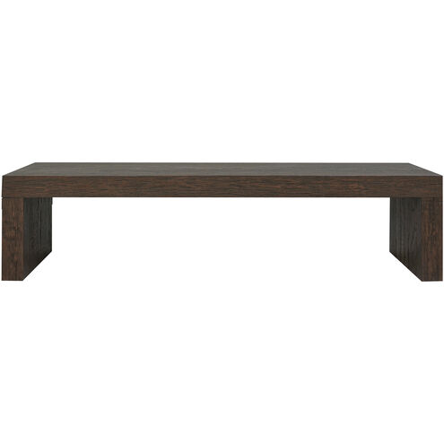 Evander Rustic Brown Dining Bench
