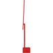 Portables 14 inch 3.00 watt Red Table Lamp Portable Light
