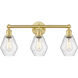 Cindyrella 3 Light 24 inch Satin Gold Bath Vanity Light Wall Light in Seedy